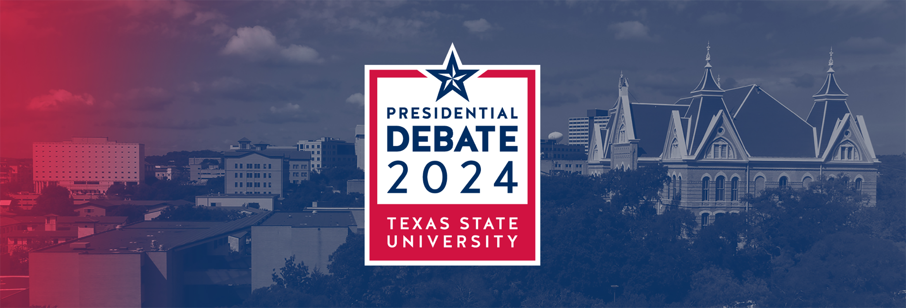 A Message From President Damphousse Office Of The President Texas   Debate Email Header 